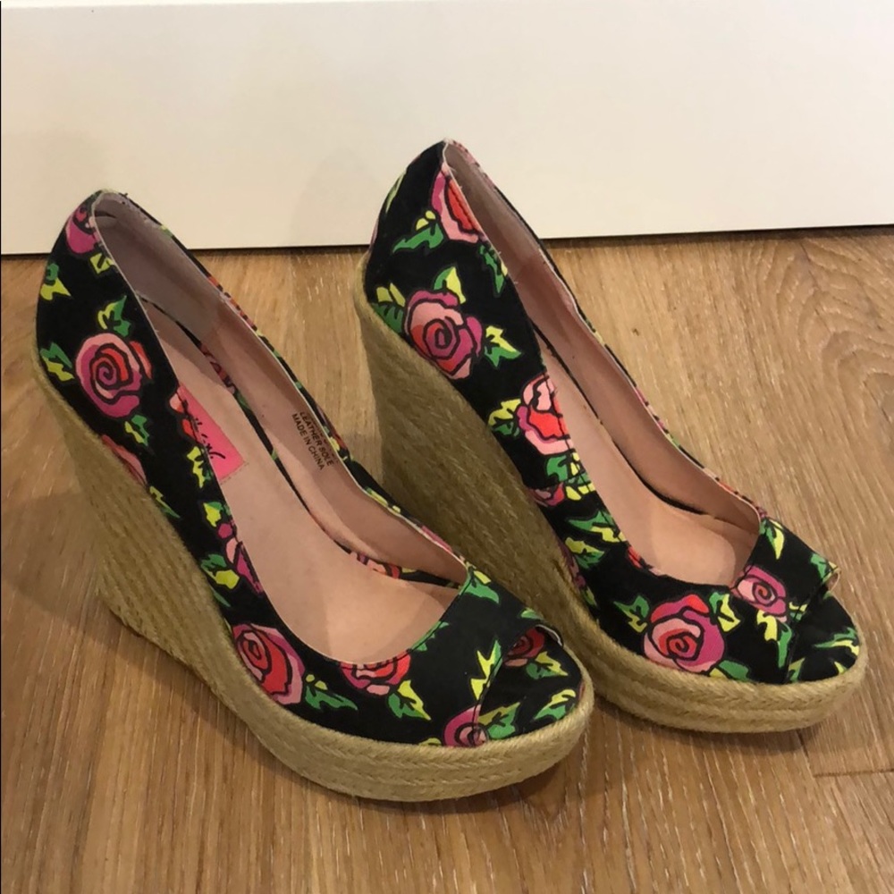 Betsey Johnson wedges